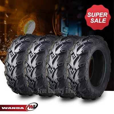 Juego 4 neumáticos WANDA 26x8-14 6PR ATV UTV para Polaris Sportsman WV850 HO 2014 Foto 1 de 4