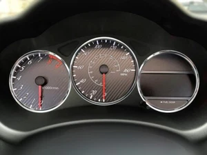 For Toyota Celica T23 99-06 Polished Aluminum Dashboard Trim Cluster Rings x3 - Picture 1 of 7