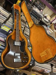 Gibson EB-3 Mahogany 1970-75 Electric Bass Guitar Orig. Case Slotted Head 961211 - Picture 1 of 21