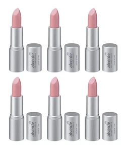 6 x 4,6g | alverde NATURKOSMETIK Lippenstift Color & Care Dusty Nude 02 - Bild 1 von 1