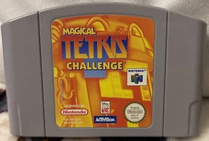 Magical Tetris Challenge Nintendo N64 Cart Only PAL Rare Deleted Video Game - Picture 1 of 2