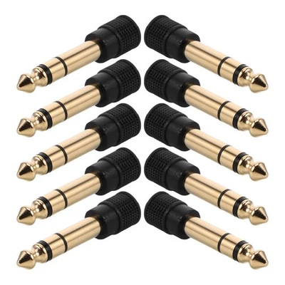  10 Pcs Audio Jack Adapter Microphone Adapters and Connectors Effect - Image 1 of 4
