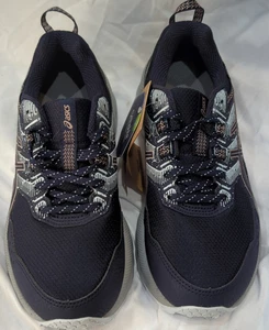 Neu Asics Gel Venture 9 Größe 6 – indigoblau/papaya Damen-Tennisschuhe Laufen - Bild 1 von 19