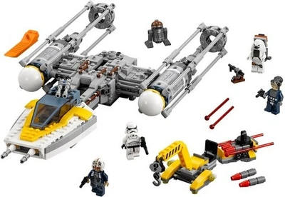 LEGO Star Wars 75172 Y-Wing Starfighter 5 Minifigures 691 Pieces With Box - Image 1 of 4