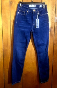 Neu mit Etikett Vineyard Vines Damenjeans Größe 28 hoher Bund Skinny Stretch - Bild 1 von 7
