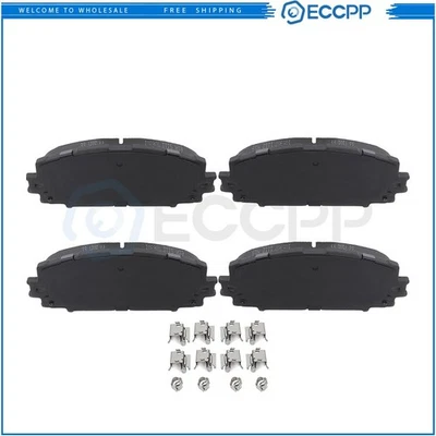 Front Ceramic Brake Pads For Lexus CT200h 2013 Scion iQ 2006-2018 Toyota Yaris - Image 1 of 4