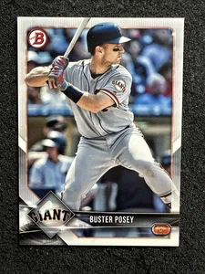 BUSTER POSEY #79 2018 Bowman Baseball QTY San Francisco Giants - Picture 1 of 2