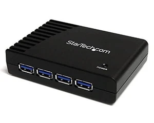 StarTech.com Hub USB 3.0 SuperSpeed a 4 porte nero (ST4300USB3GB) - NUOVO  - Foto 1 di 6