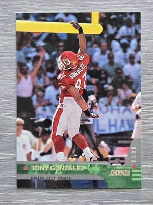 TONY GONZALEZ 2000 STADIUM CLUB CHIEFS - Image 1 of 2