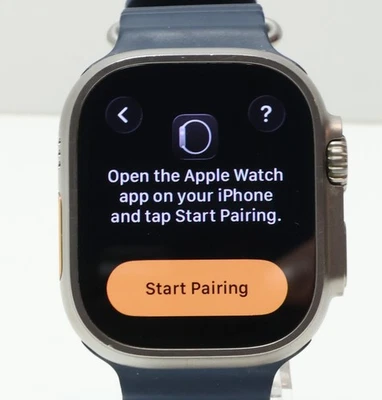 Apple Watch Ultra 2 титановый корпус 49 мм (GPS + мобильная связь) MREG3LL/A океан - Изображение 1 из 4