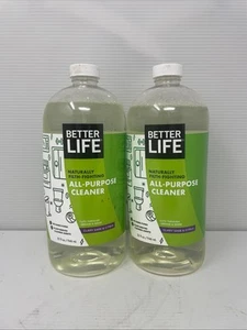 Better Life All Purpose Cleaner Clary Sage & Citrus 32 oz Lot Of 2 NO SPRAY NOZ - Picture 1 of 3