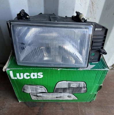 FIAT TIPO 1988-1993 FARO LÁMPARA OFFSIDE DERECHO O/S PARA TODOS LOS MODELOS LUCAS LWB324 Foto 1 de 4