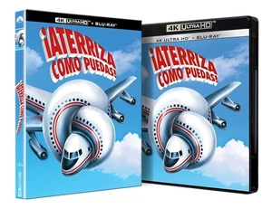 Aterriza Como Puedas, Edic. Especial Funda [4K UHD,Blu-ray] (1980) Airplane! - Foto 1 di 1