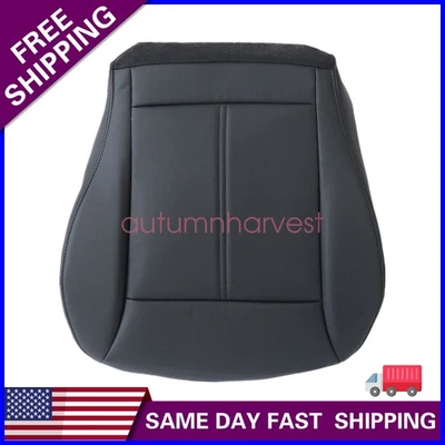 Driver Bottom Replacement Leather Seat Cover Black Fits 2007-2014 Ford Edge SEL - Image 1 of 4