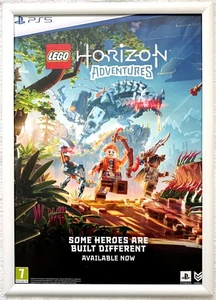 Póster promocional LEGO Horizon Adventures RARO PS5 42 cm x 59 cm - Imagen 1 de 1