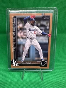 2025 Topps Serie 1 Teoscar Hernandez Lámina de Oro Paralelo #176/2025 - Imagen 1 de 2