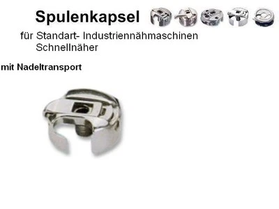 DRITTHERSTELLER AUS ASIEN Spulenkapsel für STANDARD-Industrienähmaschine, NADELTRANSPORT #LN,SP