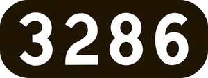 N117 - EMD/GE 8 Inch Number Board Decals - ShellScale Decals - Picture 1 of 1