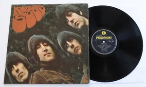 THE BEATLES - RUBBER SOUL LP MONO VINYL Rare Original 1965 UK Parlophone Album - Picture 1 of 9