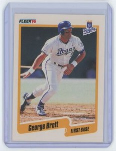 1990 Fleer George Brett . Kansas City Royals #103