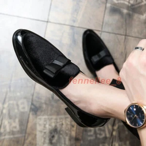 Driving Shoes Men Casual Loafers Business Formal Dress Dress Groom Footwear - Picture 1 of 25