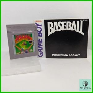 Baseball (Game for Nintendo GameBoy) 1989 Cartridge, Manual, and Case MINTY - Picture 1 of 5