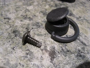 Infiniti I30 I35 Cargo Net Clip Trunk Hook OEM Dark Grey Gray Black Screw Style - Picture 1 of 2