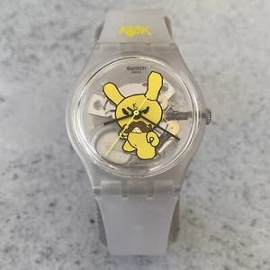 Swatch Club Special x Kidrobot Frank Kozik Dunny Quartz Watch - Full Set - Picture 1 of 23