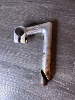 SR Road Bike Stem 25.4 X 80mm 22.2 Quill 20 Degree Drop Vintage - Image 1 of 4