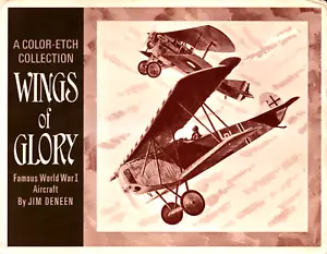 Wings of Glory World War I Aircraft ColorEtch Art Prints Jim Deneen Noland Paper - Picture 1 of 5