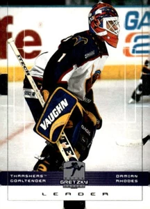 1999-00 Upper Deck Wayne Gretzky #13 Damian Rhodes Atlanta Thrashers Hockey Card - Picture 1 of 2