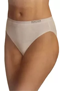 Reaction Kenneth Cole Black Tan White 6 Brief Hi-Cut Women’s Underwear Intimates - Picture 1 of 7