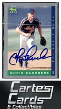 Chris Saunders 1993 Classic Best #21  St. Lucie Mets TTM/IP Signed Autographed