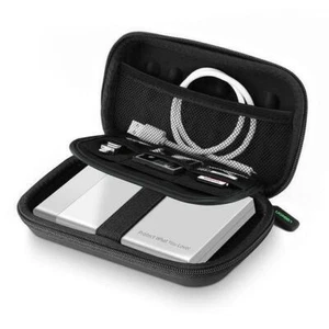 Estuche de almacenamiento de disco duro de 2,5" a prueba de golpes resistente SSD PowerBank bolsa premium - Imagen 1 de 6