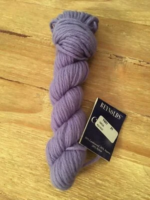 Hilo Reynolds 50 g Contessa VIOLETA #021 50 % lana de cordero 30 % angora 20 % madeja de nailon Foto 1 de 4