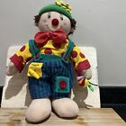 Vintage Boots Learn To Dress Clown Chuckling Chester Children's Toy 15”