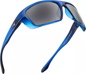 Huzzah Polarized Sport Sunglasses for Men and Women, Ideal for Driving Fishing C - Picture 1 of 12