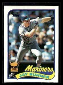 1989 Topps #223 Jay Buhner copa de novato como nueva + Seattle Mariners QTY disponible - Imagen 1 de 2