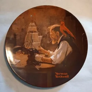 "The Ship Builder" Rockwell's Heritage Collection Sammlerteller von Knowles - Bild 1 von 9