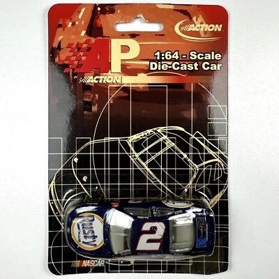Vintage 2002 AP Action Rusty Wallace 1:64 Die-Cast NASCAR Stock Car #2 Foto 1 de 3