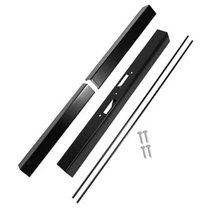 Curtain Rod And Valance Kit for Fireplace Spark Screens Curtain Rod Kit - Picture 1 of 6