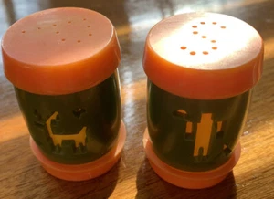 Vintage 1960’s-1970’s St. Labre Indian School Salt&Pepper Shakers - Picture 1 of 7