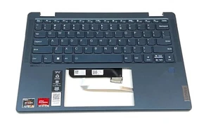 5CB1H24602 Lenovo Yoga 6 13ABR8 OEM Palmrest w/ BL Keyboard Genuine - Picture 1 of 2