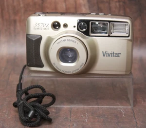 Vivitar Series 1 357PZ Quartz Date 35mm Point & Shoot Film Camera Tested - Picture 1 of 9