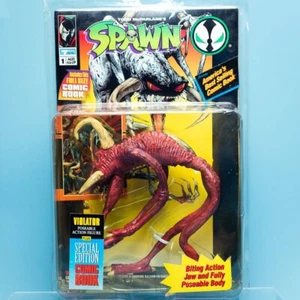 Figura de acción McFarlane Toys Red VIOLATOR edición especial Spawn serie 1 sin usar, en caja - Imagen 1 de 3