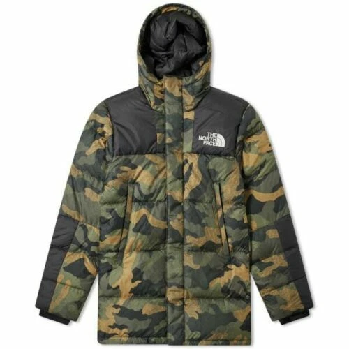 North Face Deptford 550 Down Jacket Camouflage Men Size XXL 2xl Hood