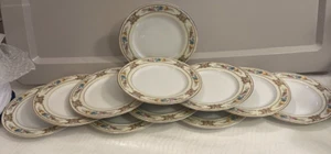 12 Paul Müller Selb Bavaria "The Chester" 6 3/8" Brotteller **kleiner Chip auf 1 - Bild 1 von 9