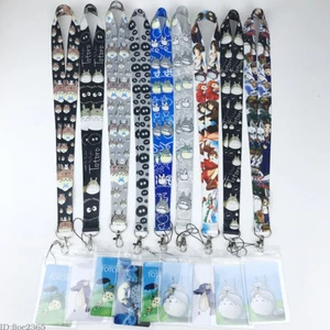 Anime Totoro Cordón Correa para el Cuello Identificación Insignia Dijes Llavero Regalo + Tarjeta Cosplay - Imagen 1 de 19