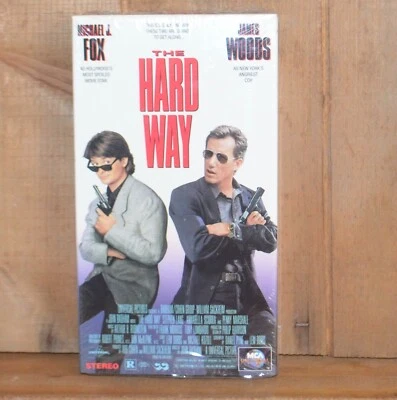 The Hard Way (1991) New Sealed VHS Video Tape Movie Michael J. Fox James Woods - Image 1 of 4