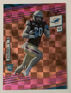 2021 Panini Prestige Hunter Long Xtra Points Premium PINK 34/50 SP RC #271! - Picture 1 of 2